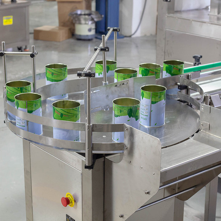 Automatic Premium Milk Powder Cans Filling Seaming Machine