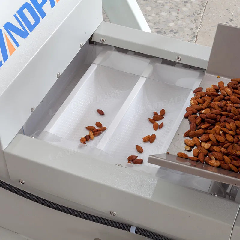 Automatic Cashew Nuts Packing Machine With Metal Detector And Laser Coder