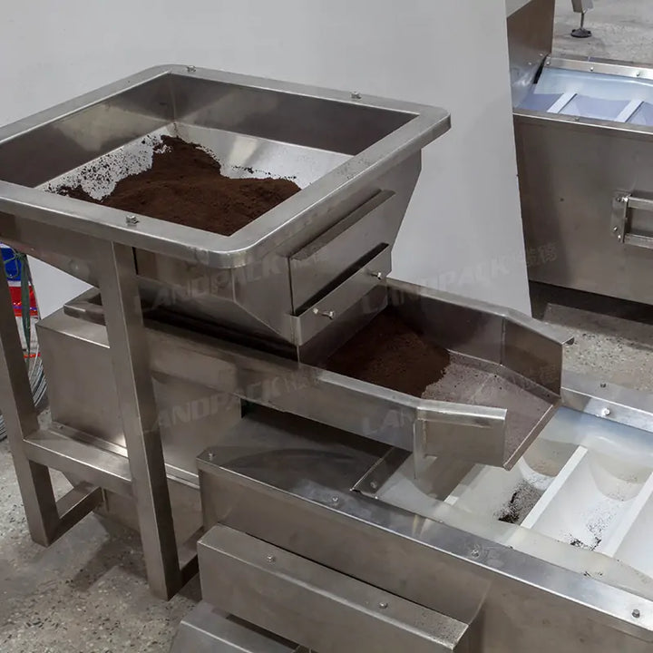 Automatic Roasted Coffee Beans Premade Zipper Doypack Packing Machine with 4-Head Linear Weigher