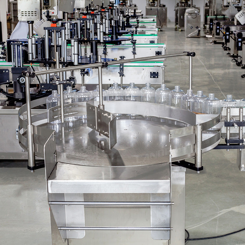 Full Automatic Mayonnaise Bottle/Jar Filling Capping And Labeling Line