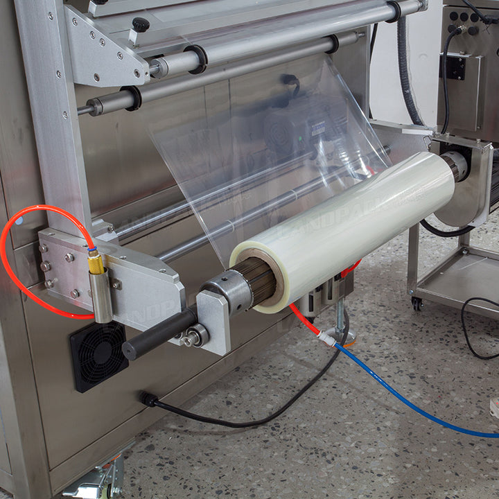 Automatic Multi-Lane Liquid Four-Side Seal Sachet Filling Packing Machine with Inkjet Coder