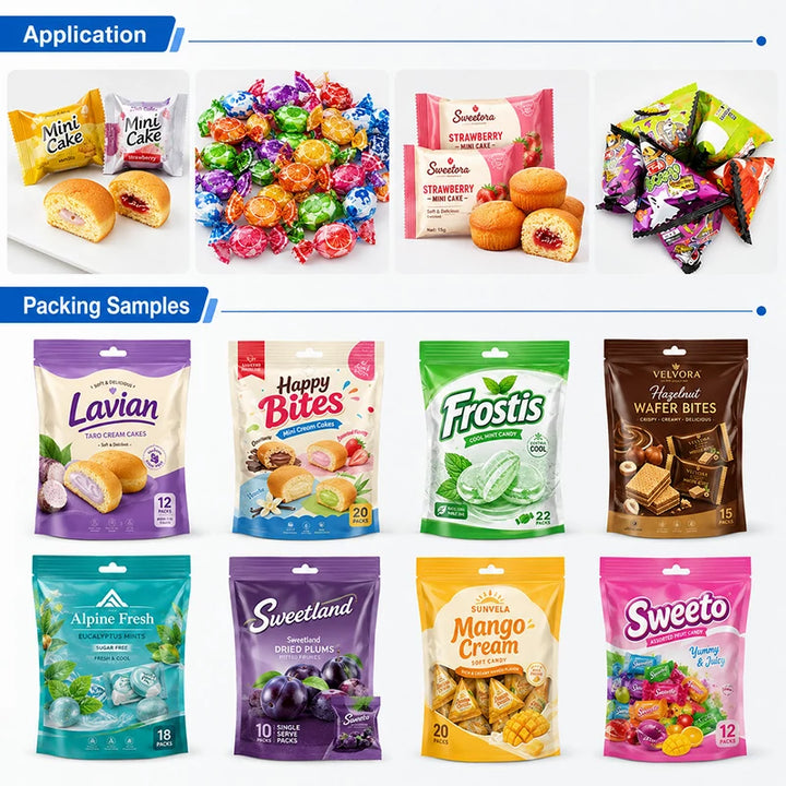 Fully Automatic Rotary Premade Pouch Packaging Packing Machine