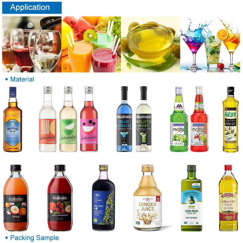 Alcohol Filling Machine Automatic Liquid Filling Machine