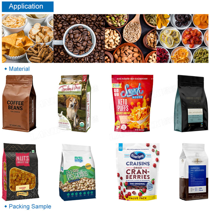 Horizontal Premade Pouch Packing Machine Automatic Granule Doypack Packing Machine