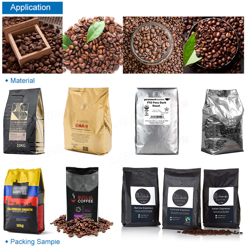 Automatic Coffee Packaging Machine with Degassing Valve Device