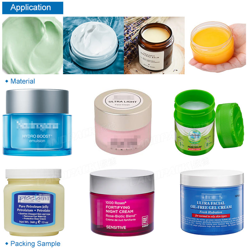 Paste Filling Capping Machine Line | Cosmetic Cream Lotion Liquid Filling