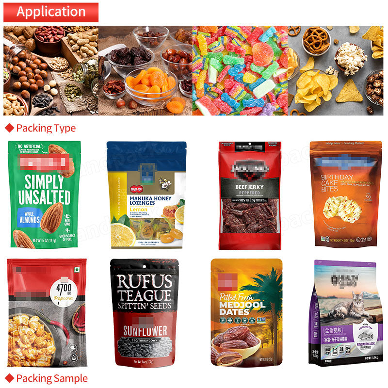 Automatic Cashew Nut Zipper Pouch Packing Machine Solution