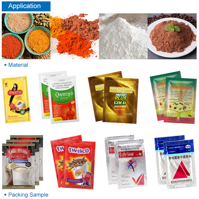 Automatic Four Side Sealing Packing Machine For Talcum Powder, Coffee Powder, Etc.