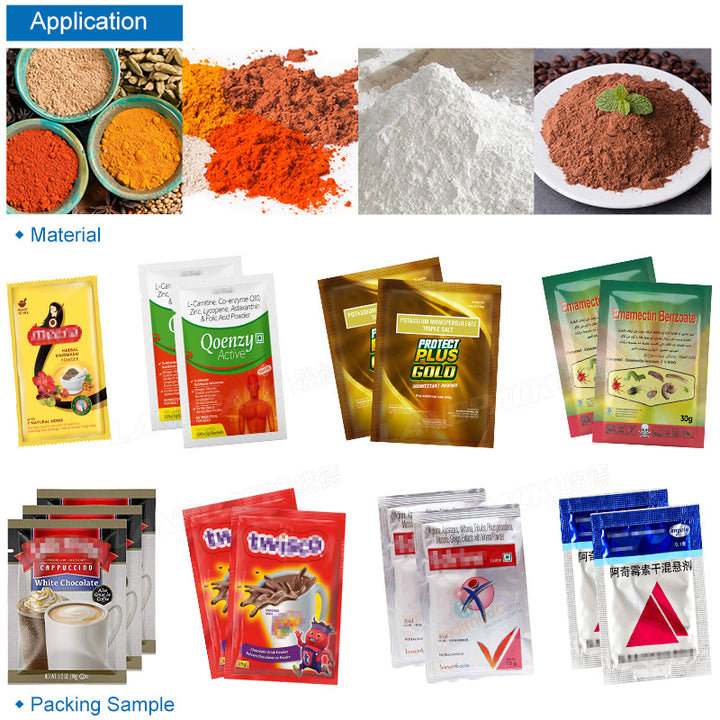 Automatic Four Side Sealing Packing Machine For Talcum Powder, Coffee Powder, Etc.