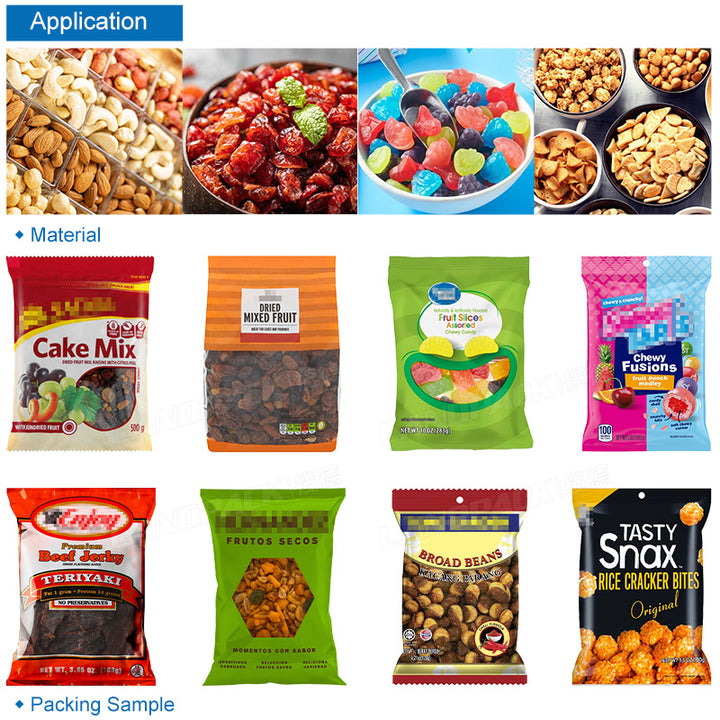 Dry Fruit Packing Machine | Automatic Raisin Vffs Packaging Machine