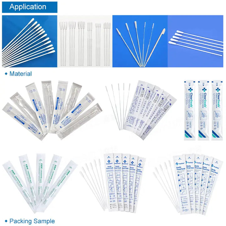 Automatic Swab Packaging Machine for Nasal and Medical Swabs