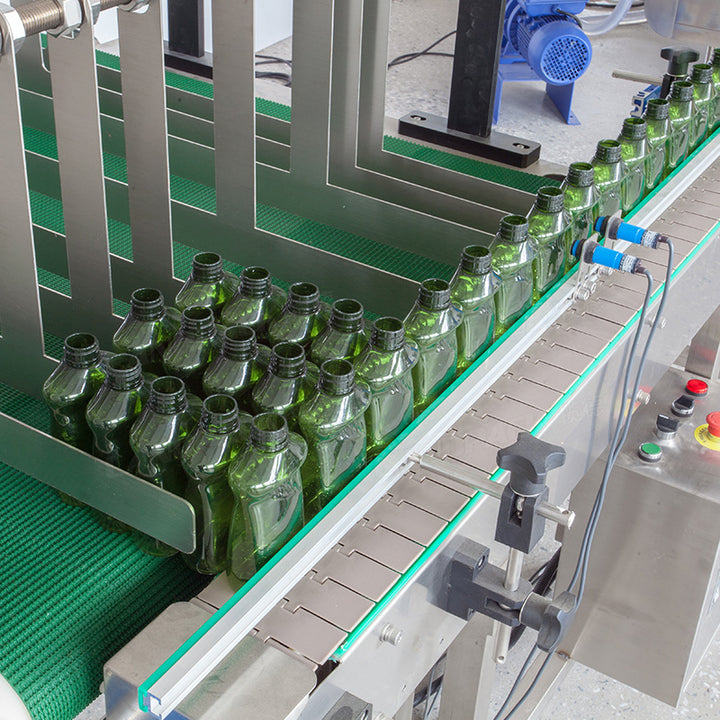 Shampoo Bottle Filling Machine | Hair Oil Filling Line With Capping Labeling Shrinking