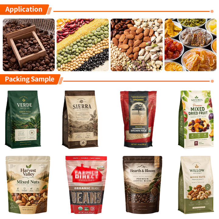 Low Cost Mini Doypack Machine Zipper Pouch Packing Machine