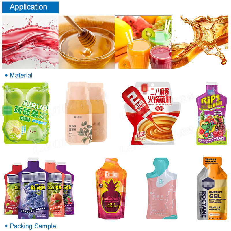 Juice Premede Pouch Packing Machine | Automatic Shape Pouch Doypack Packing