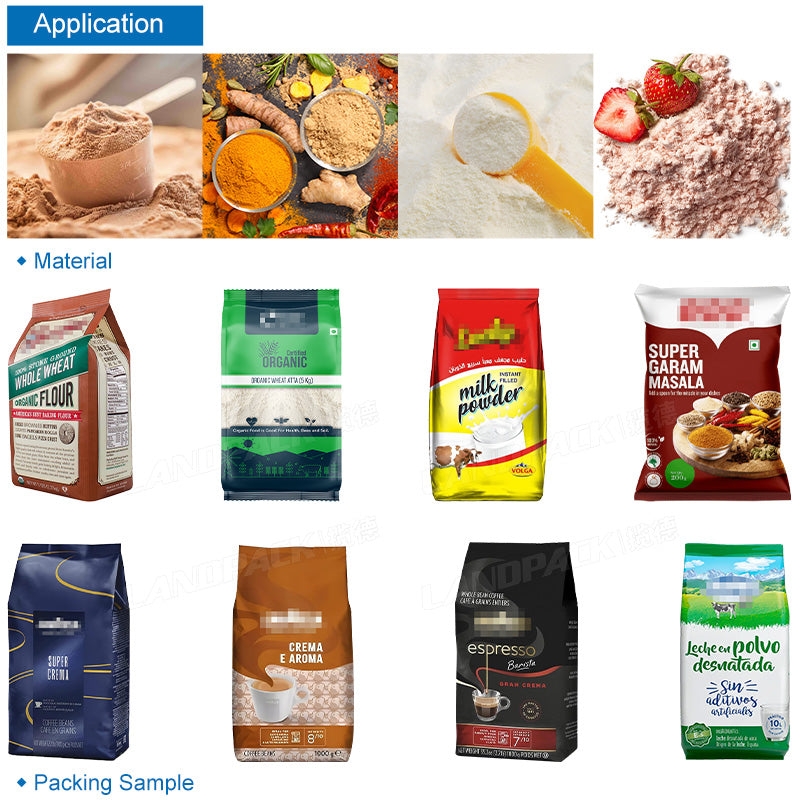 Flour Packing Machine | Automatic Vertical Form Fill Seal Machine