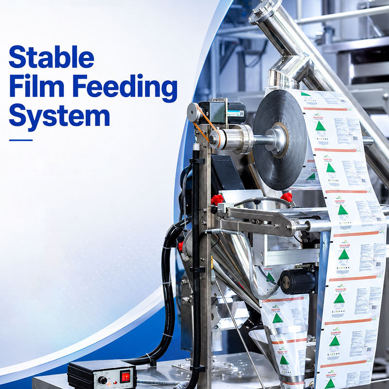 Fully Automatic Vffs 4 Side Seal Sachet Tea Powder Packing Packaging Machine