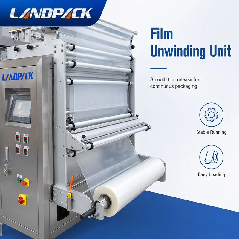 Automatic 4-Lane Coffee Powder Four-Side Seal Sachet Packing Machine