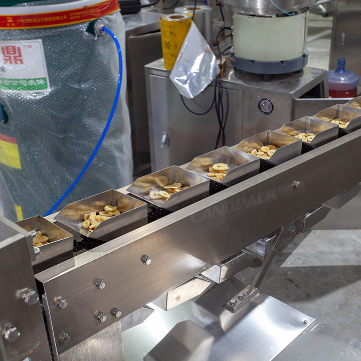 Semi-Automatic Packing Machine With Chain-type Batchers for Beef Jerky