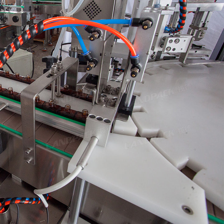 Fully Automatic Perfume & Essential Oil Filling and Capping Cartoning Machine Line