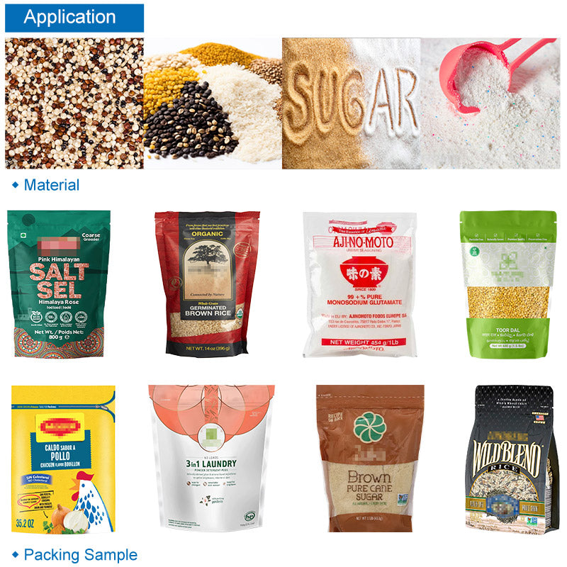 Granular Packing Machine | Automatic Rice Premade Pouch Packaging Machine