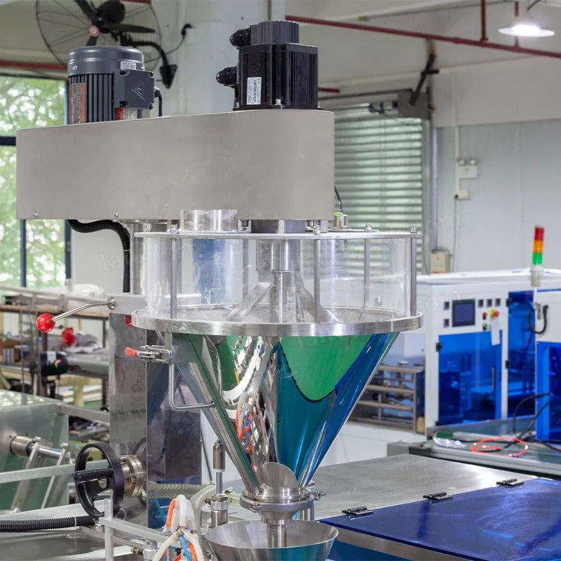Horizontal Doypack Stand Up Pouch Powder Filling Sealing Packing Machine