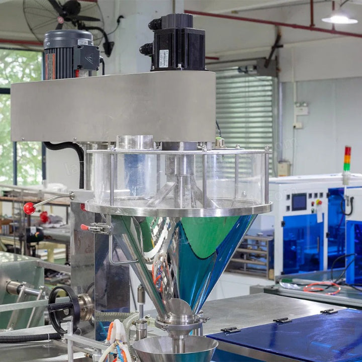 Horizontal Doypack Stand Up Pouch Powder Filling Sealing Packing Machine