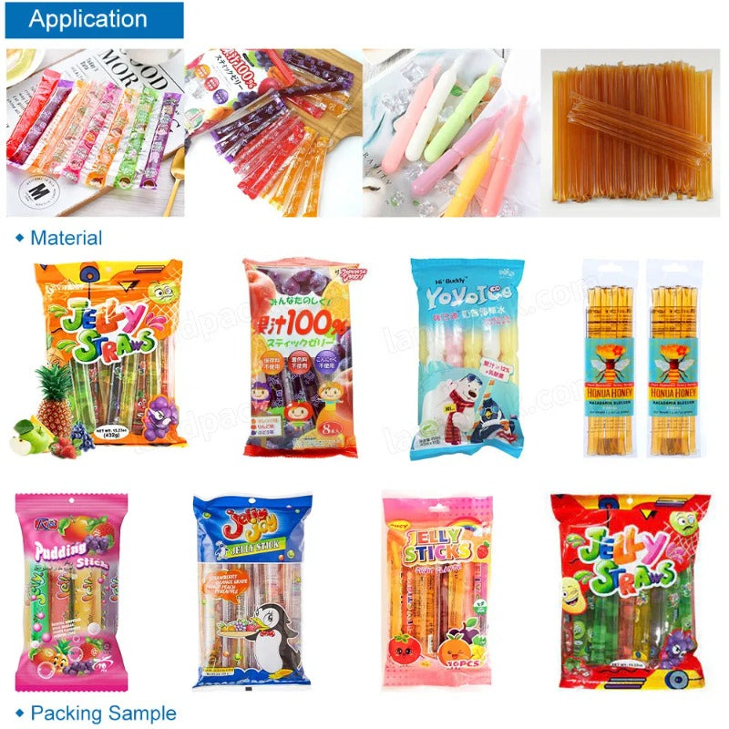 Popsicle Stick Packing Machine Pillow Bag Flow Packaging Machine