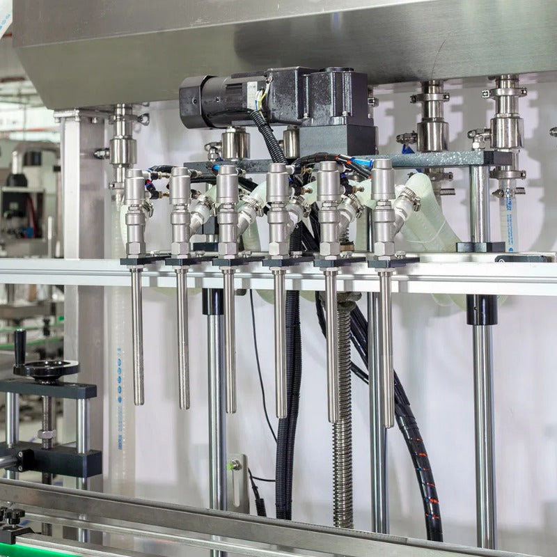 Automatic 4 Heads Thinner Solvent Chemical Liquid Filling Machine