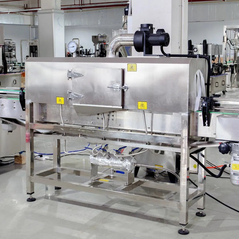 Automatic Alcohol Wine Glass Bottle Filling Capping Labeling Line