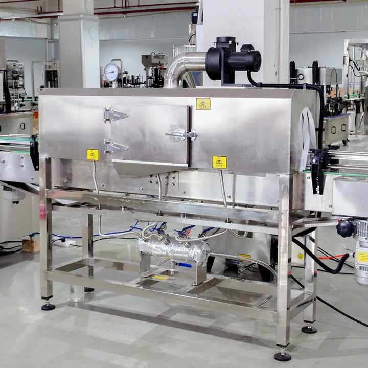 Automatic Alcohol Wine Glass Bottle Filling Capping Labeling Line