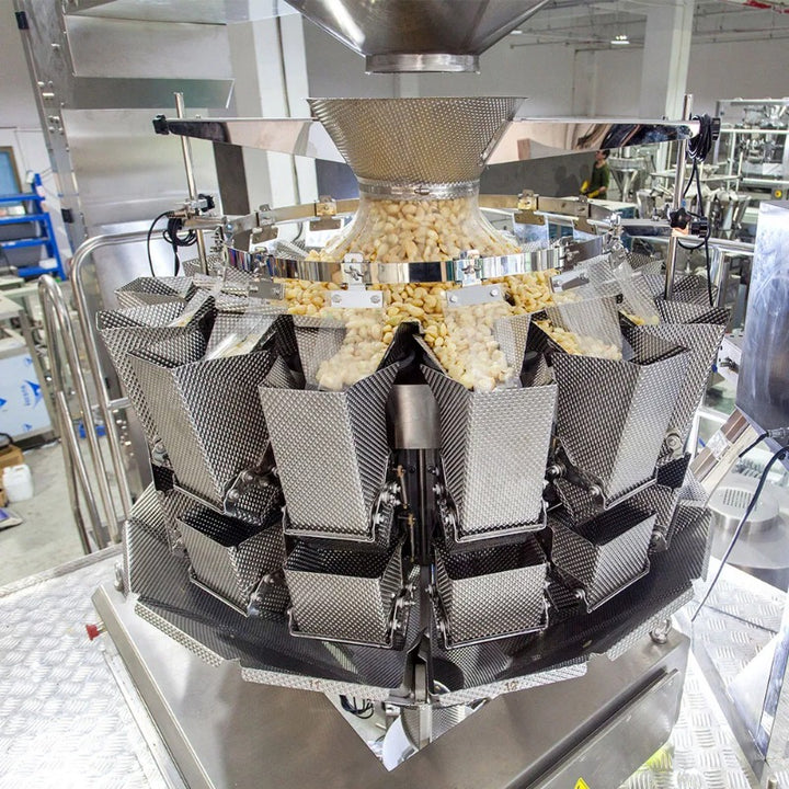 Automatic Cooked Food Retort Pouch Rotary Vacuum Doypack Packing Machine
