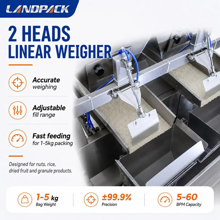Automatic Nuts Groundnut VFFS Pouch Packing Machine Granule Packaging Machine
