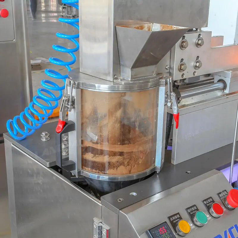 Compact Automatic Rotary Nespresso Coffee Capsule Filling and Sealing Machine