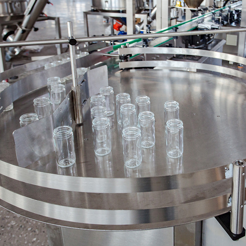 Automatic Granule Filling Capping Labeling Machine Sea Salt Filling Machine