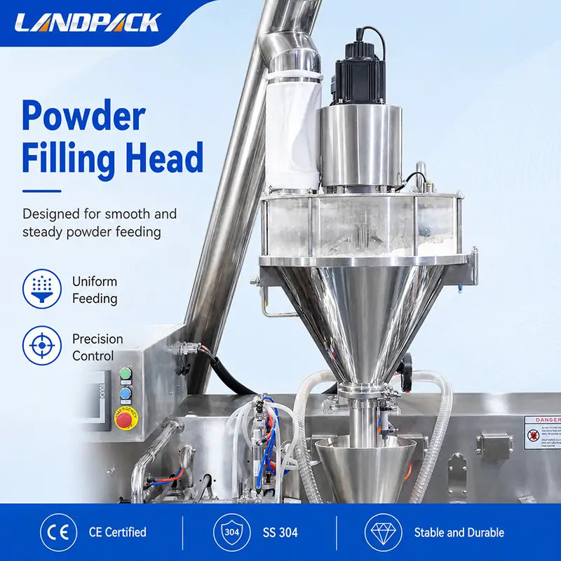 Automatic Turmeric Spice Powder Packing Machine Horizontal Premade Pouch Filling and Sealing Machine