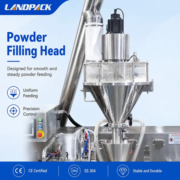 Automatic Turmeric Spice Powder Packing Machine Horizontal Premade Pouch Filling and Sealing Machine