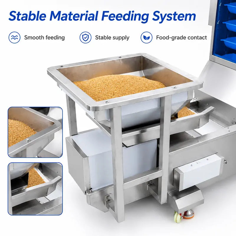 Automatic Roasted Coffee Beans Rotary Doypack Packing Machine with 14-Head Weigher