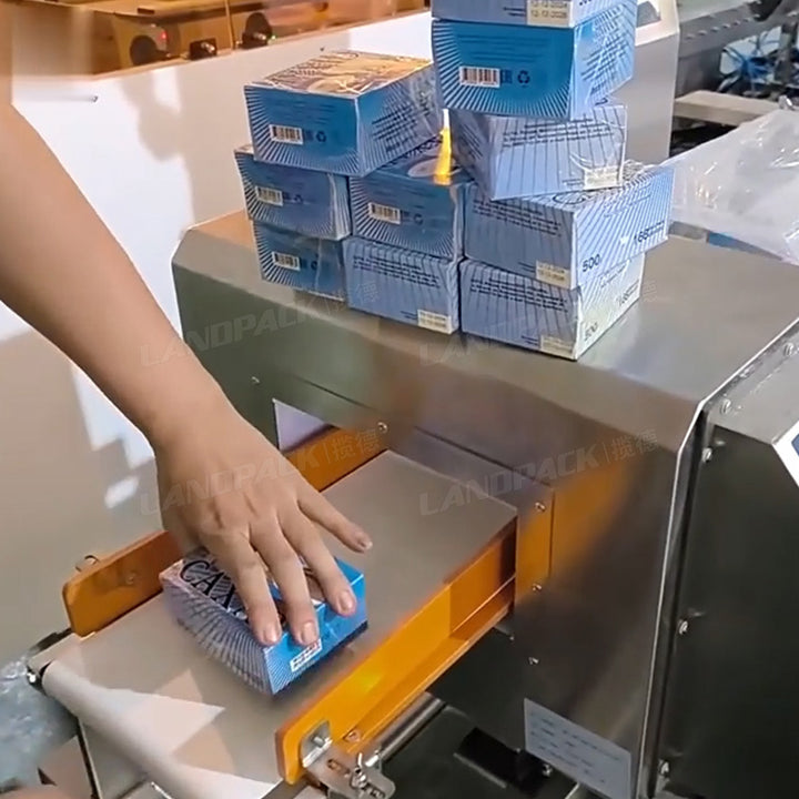 Automatic Robot Case Packer With Palletizing System