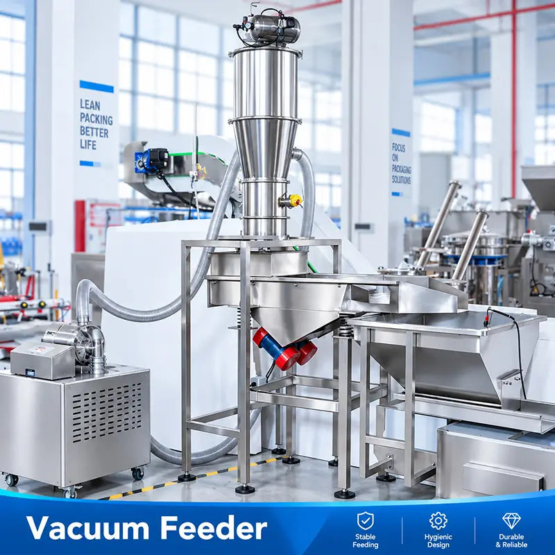 Automatic Food Grains and Rice Packing Machine with Linear Weigher and Metal Detection
