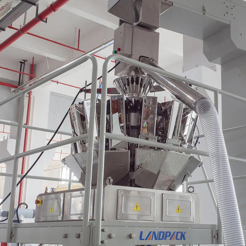 Automatic Cashew Nuts Packing Machine With Metal Detector And Laser Coder