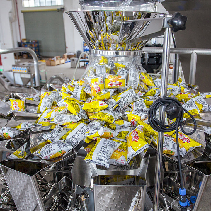 Automatic Rotary Pouch Packing Machine For Premade Pouch Packaging