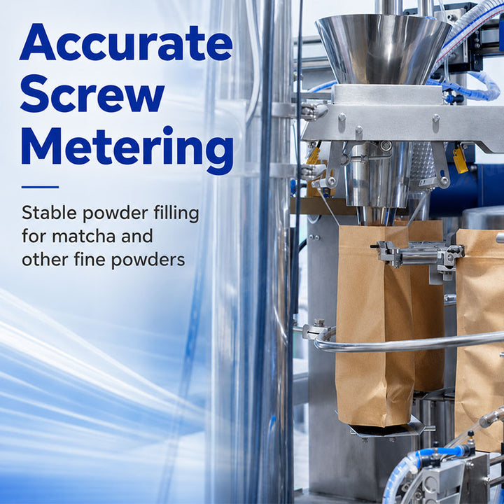 Fully Automatic Tea Powder Packing Machine Green tea powder Doypack Machine
