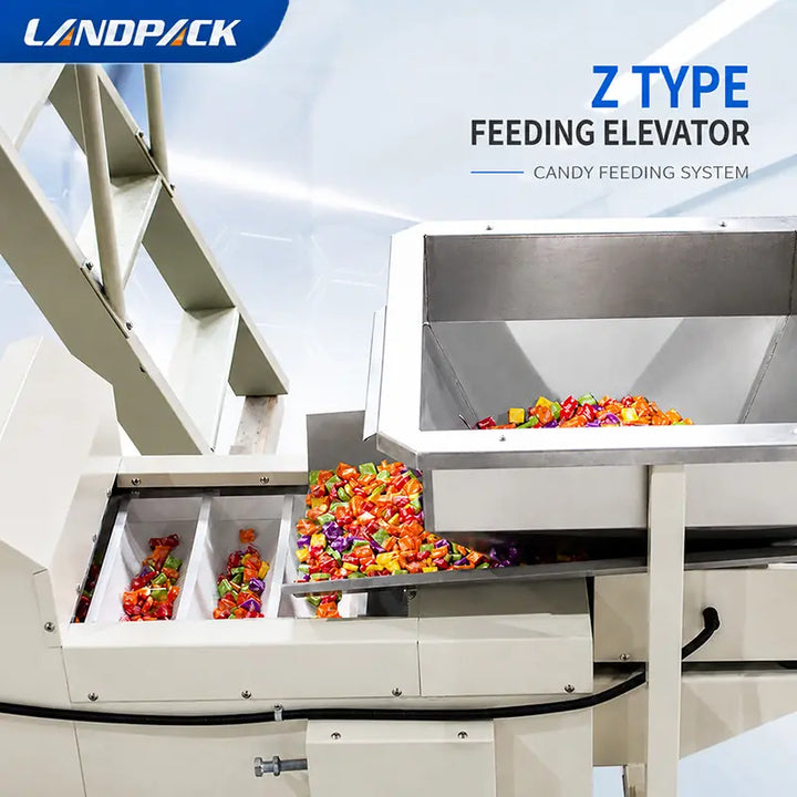 Automatic Toffee Candy Gusset Bag Vertical Pouch Packing Machine