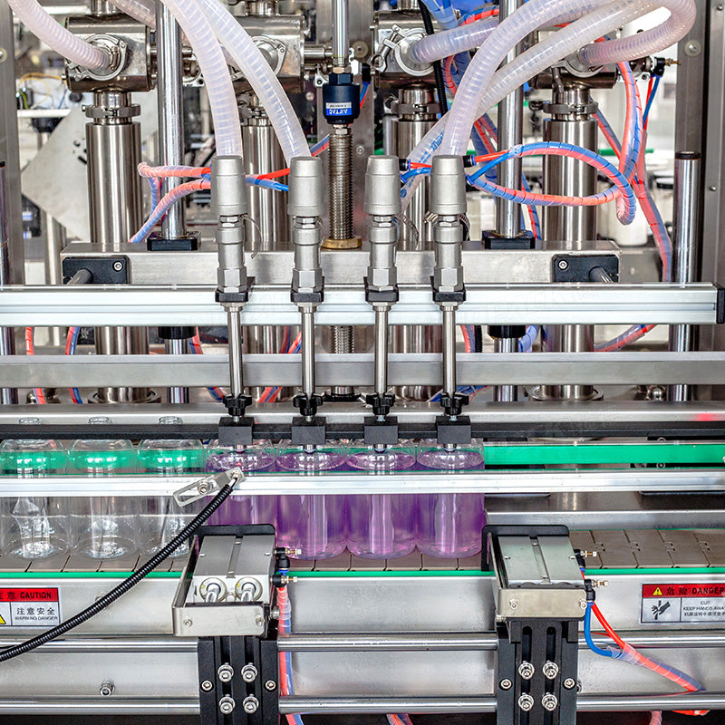 Full Automatic Mayonnaise Bottle/Jar Filling Capping And Labeling Line