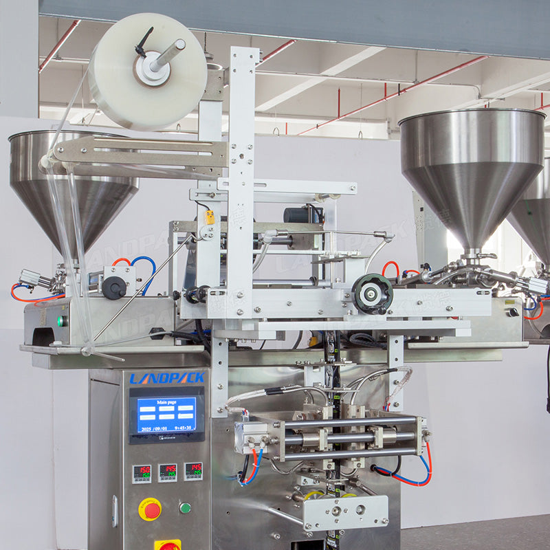 Shampoo Sachet Packing Machine | 4 Side Sealing Pouch Vertical Packing Machine