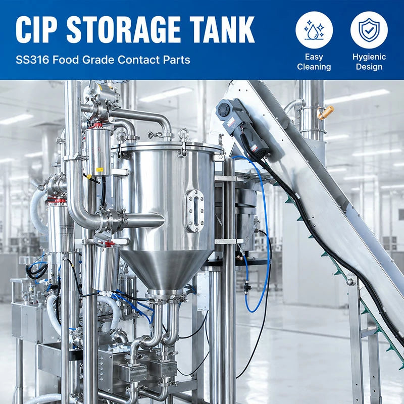 High Speed 2 Heads Liquid Spout Pouch Filling and Capping Machine With CIP System