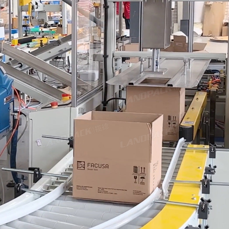 Automatic Case Packing System Case Erector Sealing Taping Packing Lines
