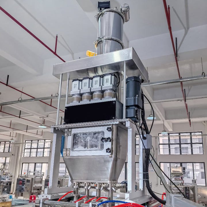 Máquina de envasado en barra de polvo multicanal para polvo farmacéutico/leche en polvo/café en polvo