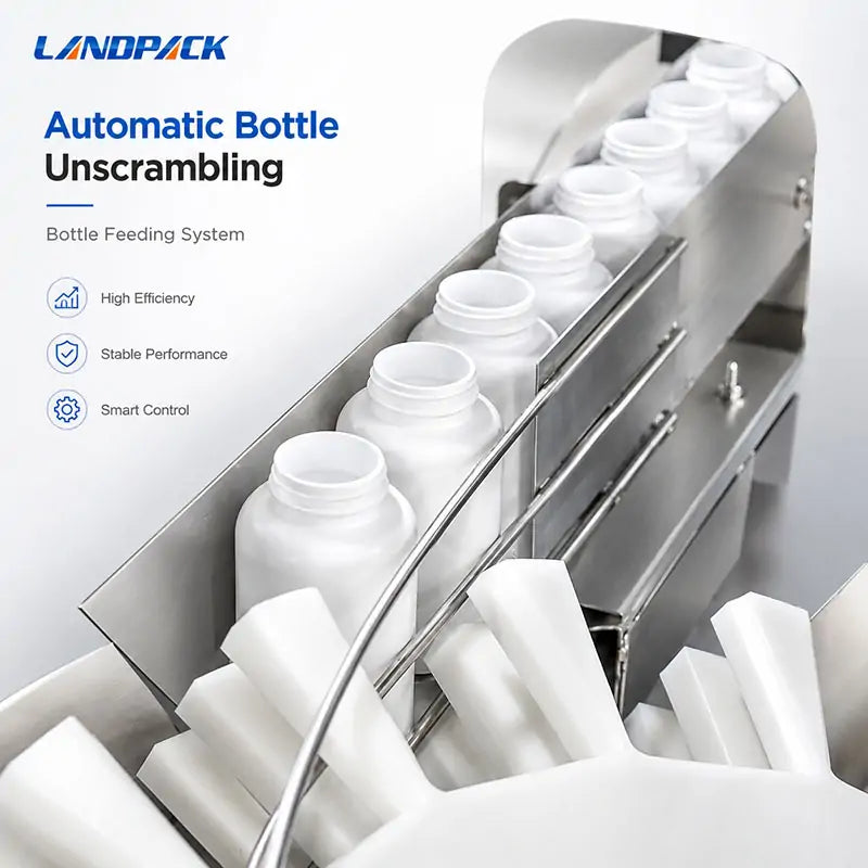 Automatic Pharmaceutical Tablet Pill Capsule Counting Bottle Filling Capping Packaging Line