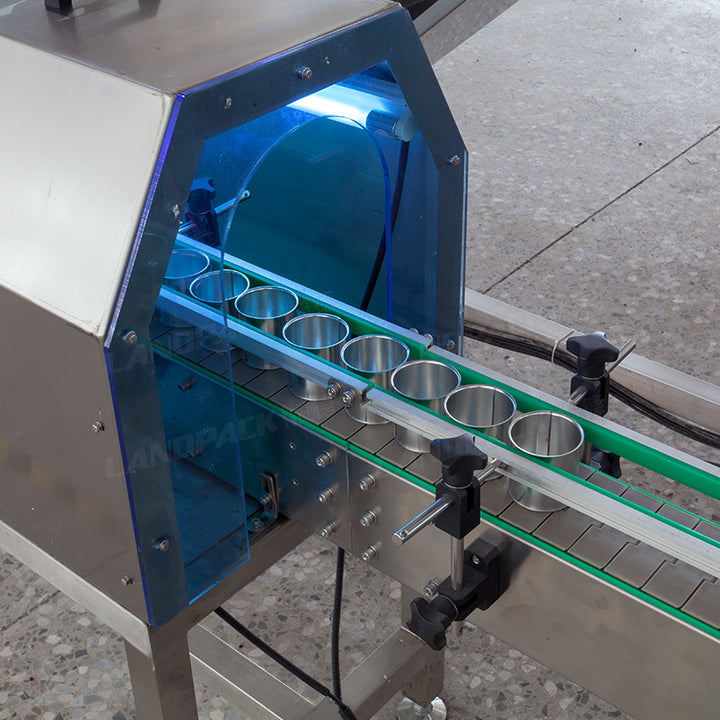 Automatic Mixed Nuts Peanuts Can Tin Filling Sealing and Labeling Machine